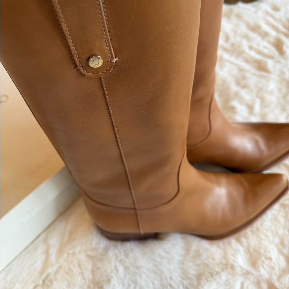 Jimmy Choo Women’s Babel Calf Boot in Tan Sz 38.5. Authentic! - Picture 2 of 7